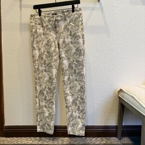 J. McLaughlin Lexi print jeans size 6